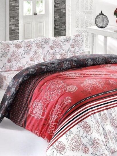 Brielle pościel bawełniana w róże 200x220