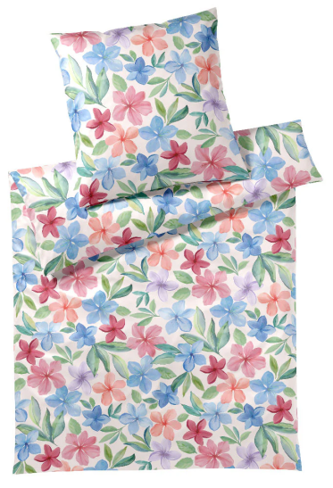 Elegante pościel bambusowo-satynowa Bravo rouge 24537 135x200