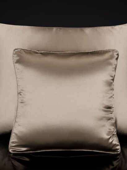 Malbery jedwabna poszewka na poduszkę cafe latte 40x40, 40x60, 50x70, 70x80