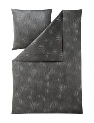 Estella mako-jersey Pippa anthrazit 6898 155x200 + 2*70x80 - 3
