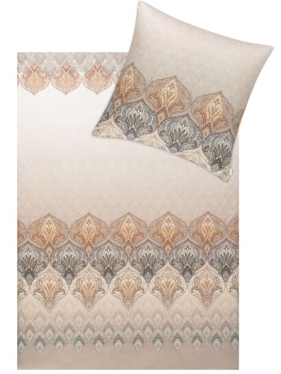 Estella pościel mako- jersey Sophia kiesel 6347 155x200 + 2*70x80