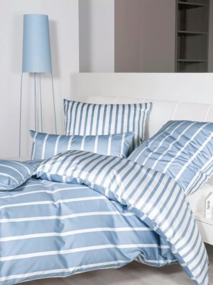 Janine mako-satyna modernClassic niebieska w paski 39028 240x220