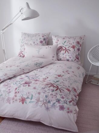 Elegante pościel satyna jedwabna Delicate różowa 2282 155x200 - 2