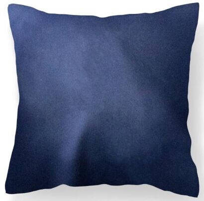 Estella poszewka schweizer satin jednolita granatowa 40x40