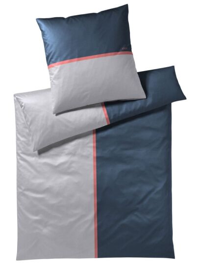 Joop poszewka mako-satin Limit ocean 4097 40x80, 80x80