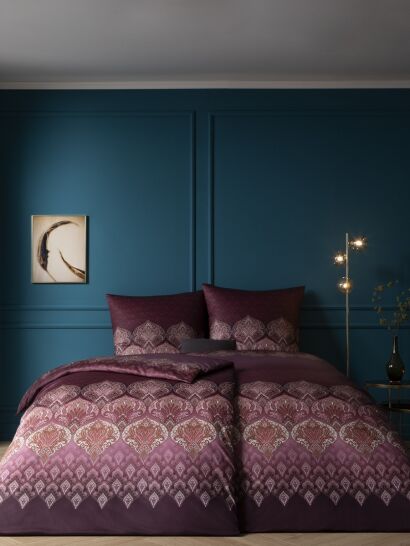 Estella mako-jersey Sophia aubergine 6347 155x200 + 2*70x80