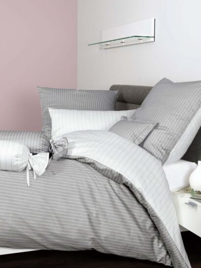 Janine  mako-satyna modernClassic vulkan w paski 3936 135x200