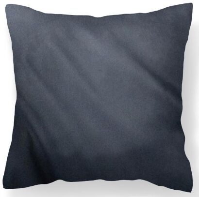 Estella poszewka schweizer satin jednolita szara 40x40