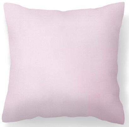 Estella poszewka schweizer satin jednolita różowa 40x40