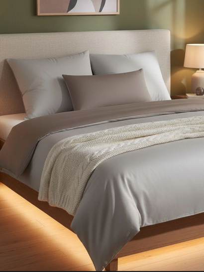 Joop pościel mako-satin Micro Pattern  haselnuss 4040  135x200