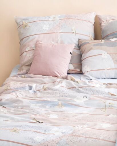 Hop pościel satynowa Botanic garden day 140x200