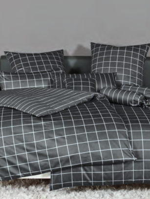 Janine mako-satyna modernClassic antracyt 39025 155x200